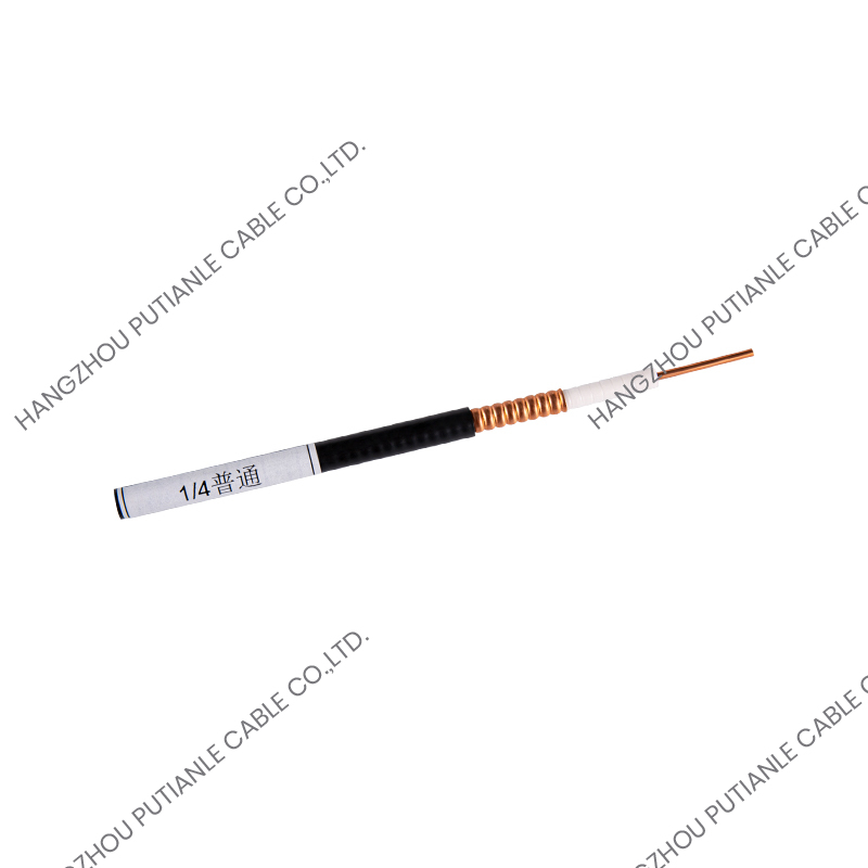 1/4 "অ্যানুলার rug েউখেলানযুক্ত তামা টিউব 50 ওহম কক্সিয়াল কেবল
