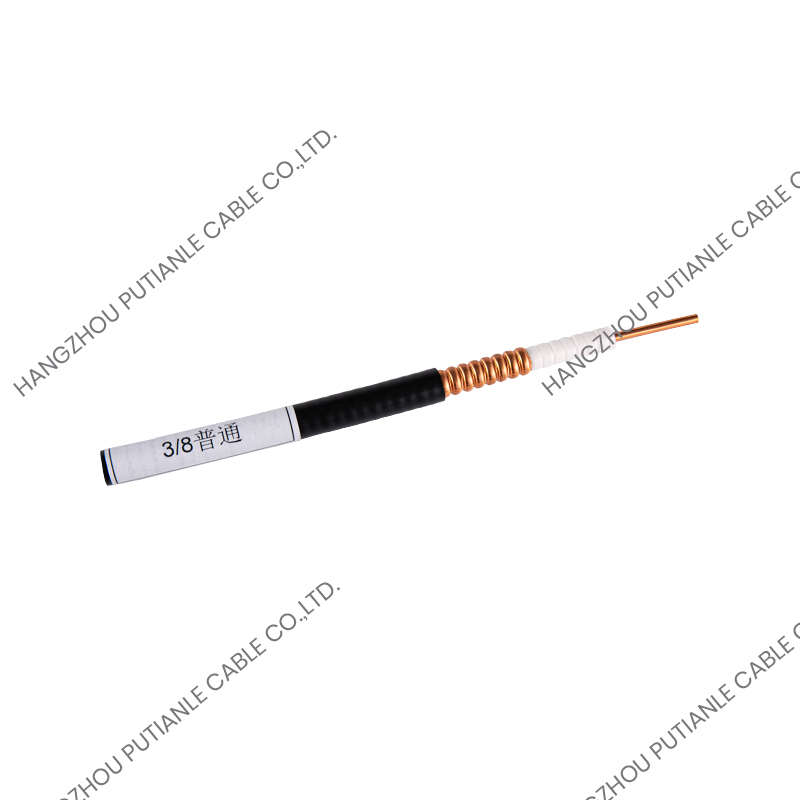 3/8 "অ্যানুলার rug েউখেলানযুক্ত তামা টিউব 50 ওহম কক্সিয়াল কেবল
