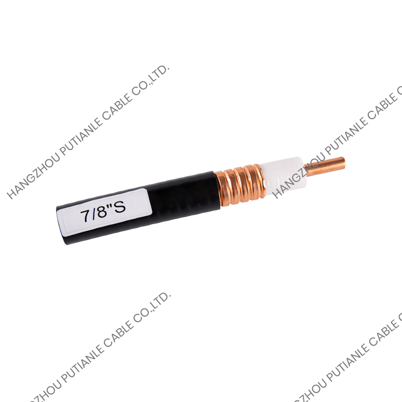 7/8 "সুপার নমনীয় বার্ষিক rug েউখেলান কপার টিউব 50 ওহম কোক্সিয়াল কেবল
