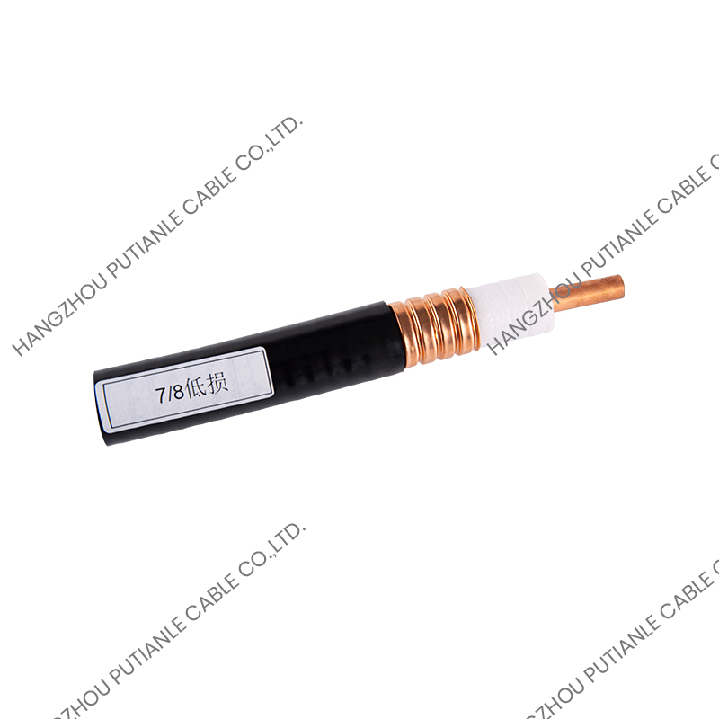 7/8 "কম লোকসান অ্যানুলার rugrugated কপার টিউব 50 ওহম কোক্সিয়াল কেবল